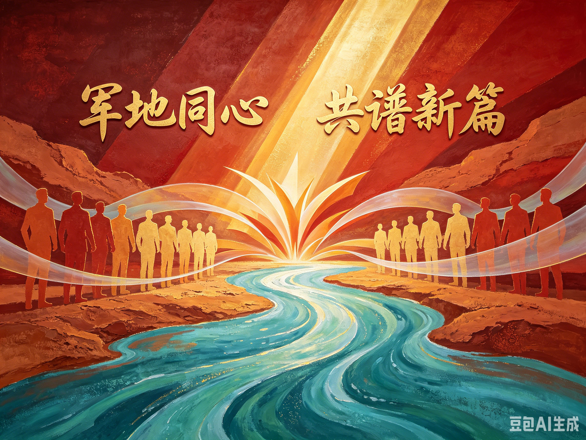 济南市钢城区：红色沃土鱼水情 军地同心谱新篇
